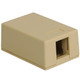 Surface Mount Box with 1 Port - Ivory, Single - IC107SB1IV Surface Mount Box with 1 Port - Ivory, Single - IC107SB1IV